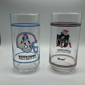 Vintage Patriots glass mobile